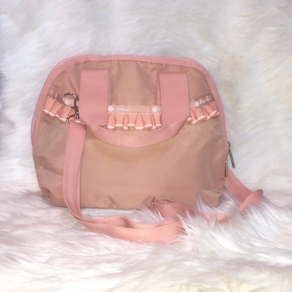 Lesportsac Handbags - LeSportsac coral pink bag